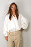RÓHE - Jacket - Silk Blouson Anorak - Cream