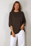 Lisa Yang - Top - Agnette - Deep Walnut