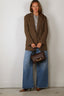 Denimist - Blazer - Hyannis Deconstructed Blazer - Brown Herring Bone