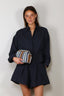 RAE - Blouse - Nikki Linen - Indigo