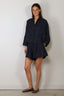 RAE - Blouse - Nikki Linen - Indigo