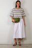 BYLOTTE Studios - T-Shirt - Olsen Tee - Grey Melange / White / Black