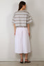 BYLOTTE Studios - T-Shirt - Olsen Tee - Grey Melange / White / Black