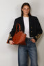 Ralph Lauren - Jacket - Double Breasted Cropped Wool Jacket - Navy