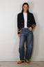 Ralph Lauren - Jacket - Double Breasted Cropped Wool Jacket - Navy