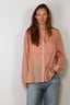 Golden Goose - Blouse - Journey W's Over Shirt - Dusty Coral