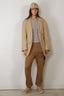 Denimist - Blazer - Deconstructed Blazer With Belt - Khaki