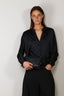 Vince - Blouse - Band Collar Blouse - Coastal