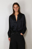 Vince - Blouse - Band Collar Blouse - Coastal