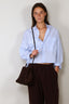 BYLOTTE Studios - Blouse - Olivia Shirt - Blue / White striped
