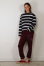 BYLOTTE Studios - Top - Lily Longsleeve - Navy / White / Bordeaux