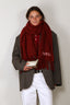 Isabel Marant - Sjaal - Firny - Burgundy