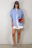 Ralph Lauren - Blouse - Ls Rmsy St-Long Sleeve-Blouse - Blue White Multi