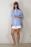 Ralph Lauren - Blouse - Ls Rmsy St-Long Sleeve-Blouse - Blue White Multi