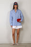 Ralph Lauren - Blouse - Ls Rmsy St-Long Sleeve-Blouse - Blue White Multi