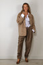 RÓHE - Jacket - Double Faced Wool Pankou Closure Jacket - Desert Brown