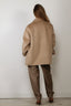 RÓHE - Jacket - Double Faced Wool Pankou Closure Jacket - Desert Brown