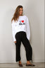 BYLOTTE Studios - Top - Lily Longsleeve Printed - White