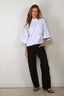 Johny - Blouse - Stella - White Blue Stripe
