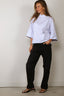 Johny - Blouse - Stella - White Blue Stripe
