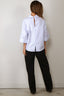 Johny - Blouse - Stella - White Blue Stripe