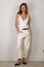 RÓHE - Top - Silk Lace Camisole Top - Cream