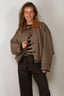 RÓHE - Jacket - Suede Collar Blouson Jacket - Prince Of Wales