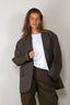 BYLOTTE Studios - Oversized Blazer - Harvey Blazer - Grey Melange