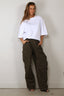 Tibi - T-Shirt - Active Knit Easy T - White