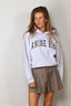 Anine Bing - Hoodie - Harvey Sweatshirt New Classic - Grey Melange