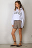 Anine Bing - Hoodie - Harvey Sweatshirt New Classic - Grey Melange