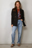 Golden Goose - blazer - Double Breasted Blazer Gabardine - Black