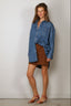Rotate - Rok - Suede Mini Skirt - Bison