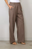 Tibi - Broek - Tropical Wool Scottie Jogger - Cedar Melange