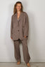Tibi - Blazer - Tropical Wool Liam Blazer - Cedar Melange