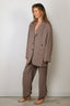 Tibi - Blazer - Tropical Wool Liam Blazer - Cedar Melange