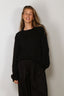 Suzie Kondi - Trui - Kismet Crewneck Sweater Slub Cashmere - Black