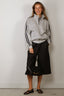 6397 - Vest - Fleecy Track Zip Up - Iron
