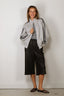 Lisa Yang - Top - Vivian stripes - Salt Noir