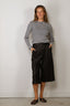 Lisa Yang - Top - Vivian stripes - Salt Noir