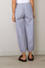Suzie Kondi - Broek - Delos Pants Cotton Poplin - Navy Stripe