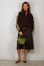 6397 - Vest - Fleecy Track Zip Up - Soil