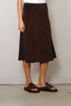 Suzie Kondi - Rok - Sienna Midi Skirt Terry - Truffle