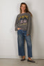 Ganni - Sweater - Brushed Alpaca OS Sweater Mushroom Teddy - Paloma