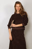Suzie Kondi - Sweater - Tilos Sweatshirt Terry - Truffle
