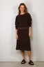 Suzie Kondi - Sweater - Tilos Sweatshirt Terry - Truffle