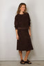Suzie Kondi - Sweater - Tilos Sweatshirt Terry - Truffle