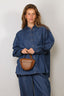Suzie Kondi - Blouse - Kappa Button-Up Shirt Denim - Aegean