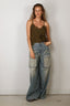 Lois - Jeans - Aerea Cargo - Vintage Stone