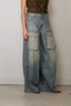 Lois - Jeans - Aerea Cargo - Vintage Stone